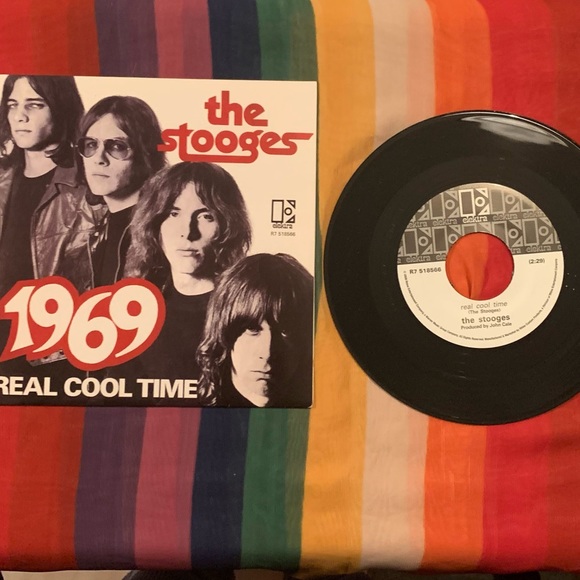 The Stooges 1969 / Real Cool Time 7โ Vinyl ๐ต Record Store Day 2009 Exclusive 45 - Picture 16 of 16